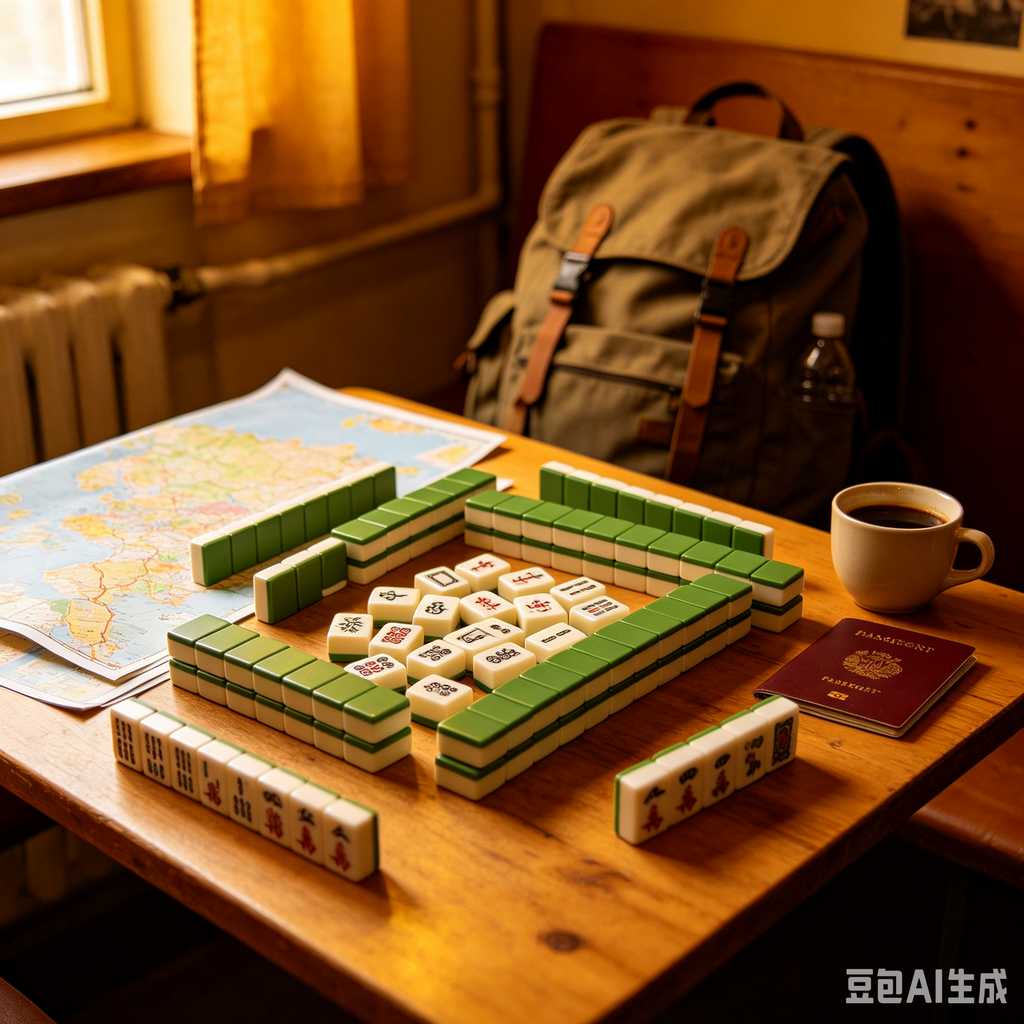 light mahjong set for easy carry