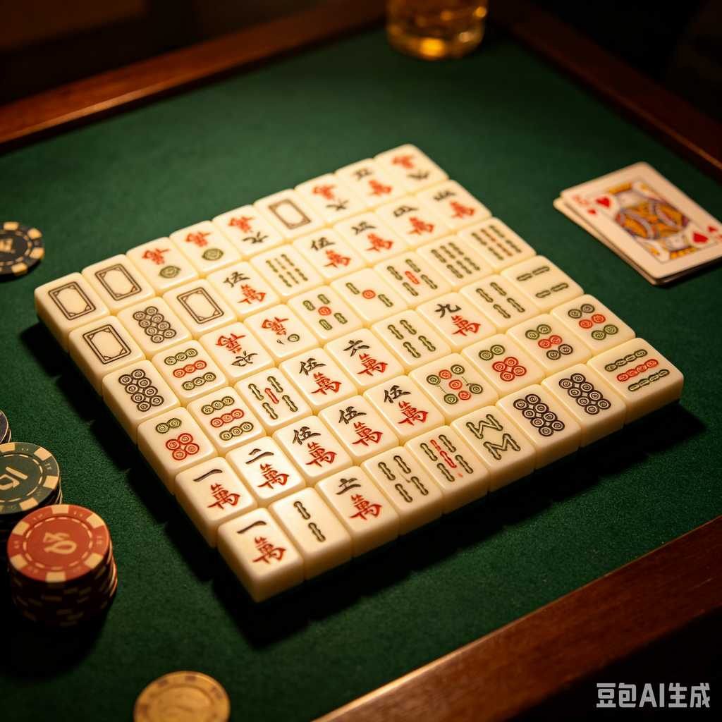 thickened mahjong tiles