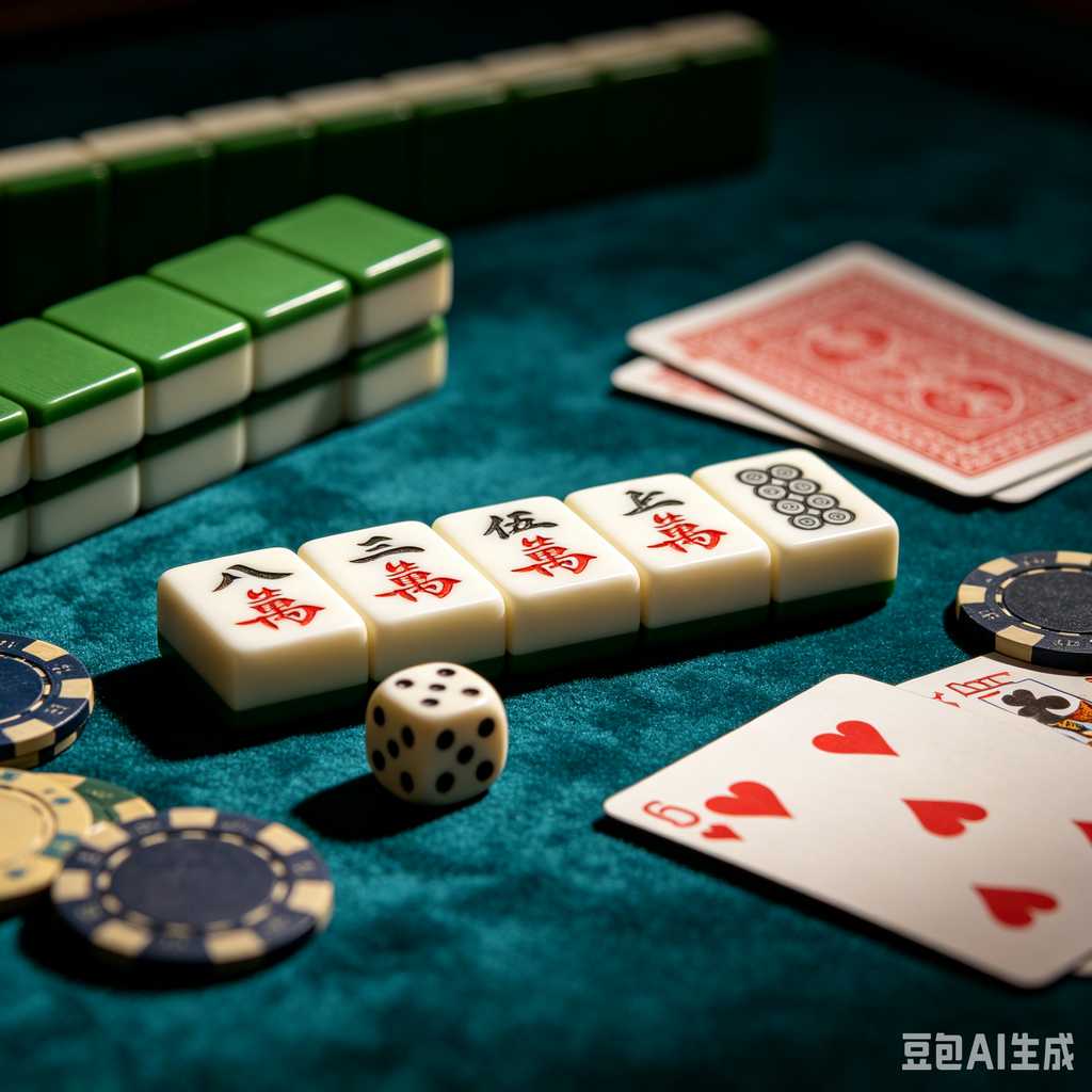 chinese mahjong accessory set