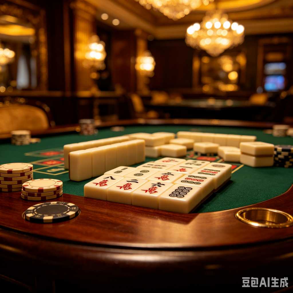 fine polished mahjong set